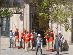 Plaza Mourillo - cambio della guardia