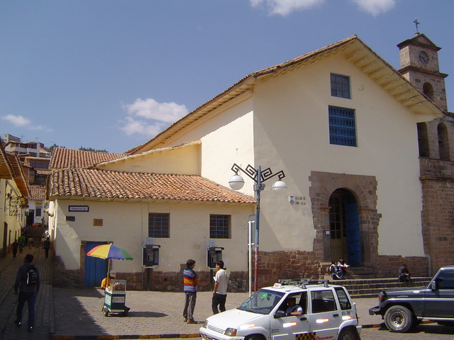 Cusco - iglesia de San Blas