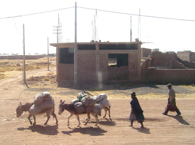 Puno-Cusco - campesinos