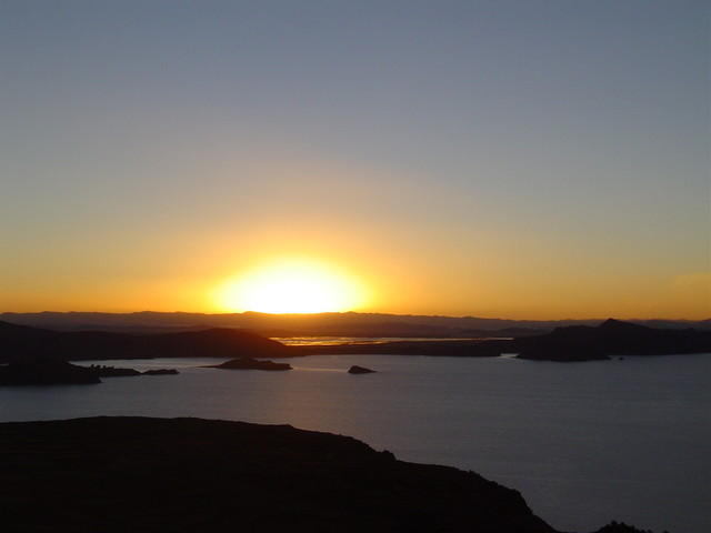 Titicaca - tramonto