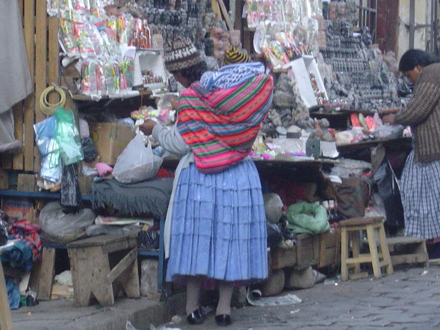 La Paz - mercato delle streghe