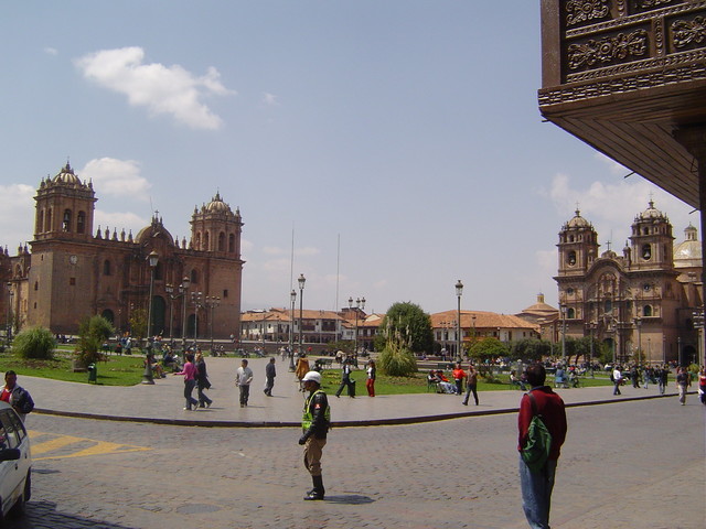 Cusco - plaza de armas