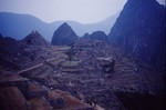 Machu Picchu all'alba