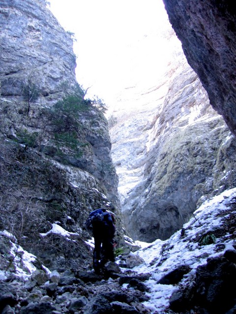 L'uscita della gola