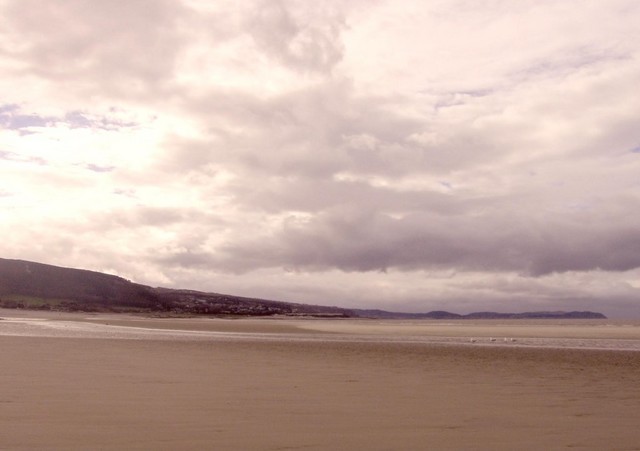 La spiaggia di Abergele