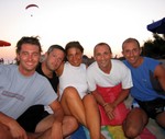 Eugenio, Lele, Chiara, Max e Marco