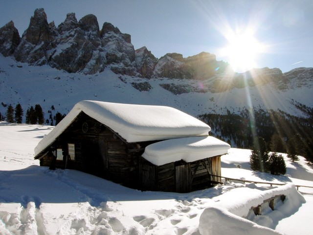 ... fino alla casa di Heidi